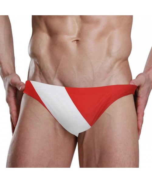 Briefs Men's Swim Briefs Swimwear Sexy Bikini Swimsuit - Design 13 - CL19CSHS88M